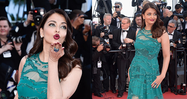 Aishwerya at Cannes 2015