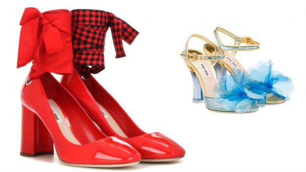 New shoe collection by Miu Miu hp